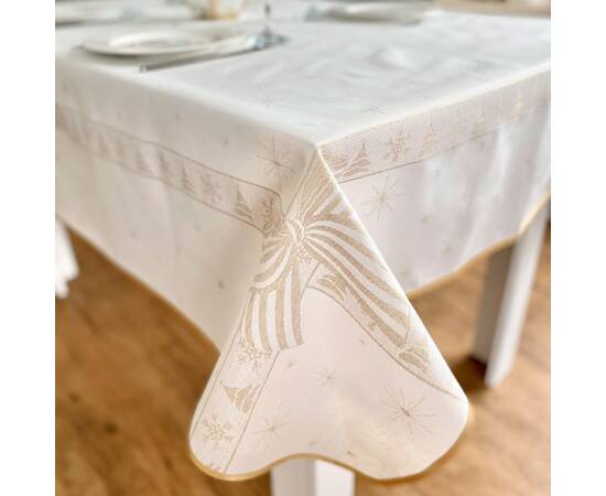 Скатертина 137х180 LiMaSo (FG02-RUNNER027-180), Тип: скатертини, Основний колір: золотий, Форма скатертини: прямокутна, Розмір: 137x180, зображення 2