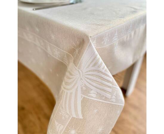 Скатертина 137х180 LiMaSo (FG02-RUNNER027-180), Тип: скатертини, Основний колір: золотий, Форма скатертини: прямокутна, Розмір: 137x180, зображення 4