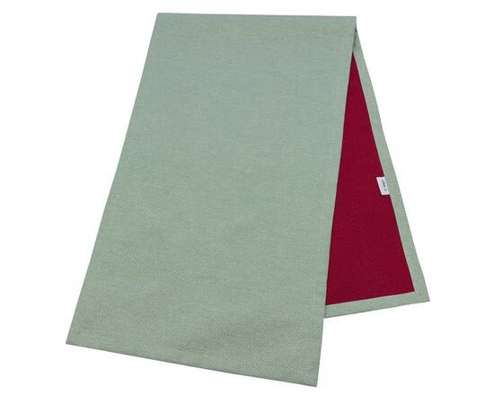 Наперон гобеленовий однотонний 40х140 LiMaSo (EDEN671P-NP), Тип: дорожки (раннеры), Цвет: красный, Форма скатерти: прямоугольная, Размер: 40x140, изображение 4