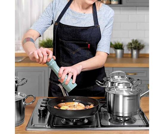 Ковш с крышкой 16х10 см 2л PROLINE KORKMAZ (A1157)