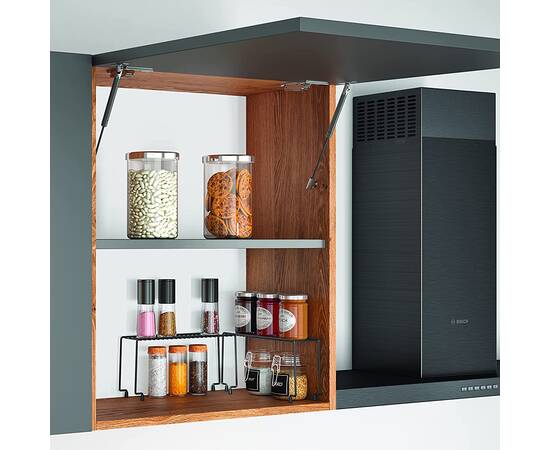 Набор из двух полок 29х7х14 см черные LEVEL-2 LAVA METALTEX (361310), изображение 2