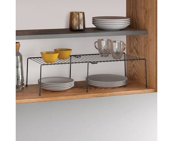 Полка раздвижная 33/57х24х15 см черная ADAPTO LAVA METALTEX (361300), изображение 2