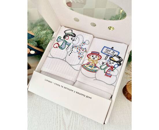 Набір кухонних рушничків (2шт.) 34x65 LiMaSo (№5 (RKVF08B+RKVF05A))