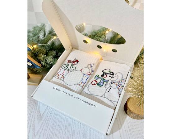 Набір кухонних рушничків (2шт.) 34x65 LiMaSo (№6 (RKVF06B+RKVF08A))