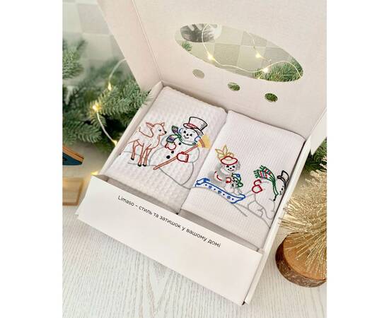 Набір кухонних рушничків (2шт.) 34x65 LiMaSo (№8 (RKVF07A+RKVF09B))