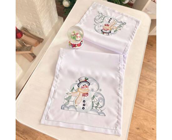 Наперон вишиваний новорічний 40x140 LiMaSo (NPV012-40), изображение 3