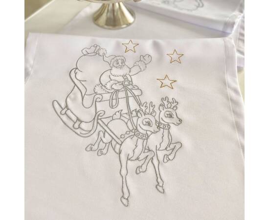 Наперон вишиваний новорічний 40x140 LiMaSo (NPV016-40), изображение 4