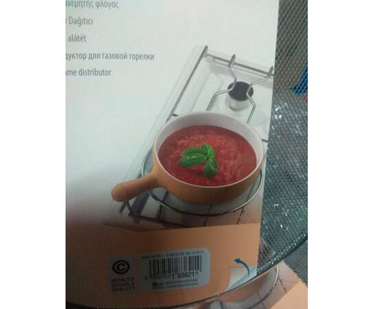 Редукрор для газового пальника 21 см METALTEX (183621)