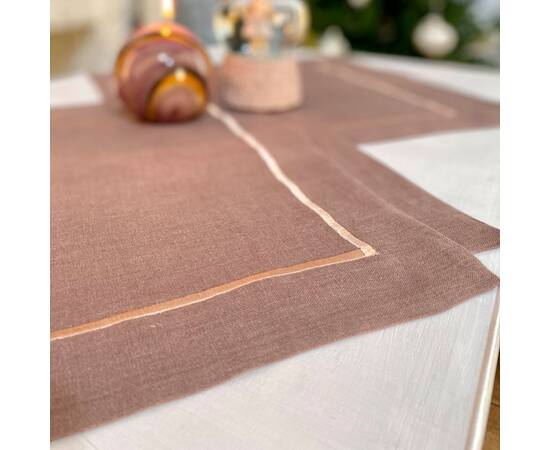 Серветка лляна 40x40 LiMaSo (SRLB31-40), Тип: салфетки, Цвет: фиолетовый, Форма скатерти: квадратная, Размер: 40x40, изображение 4