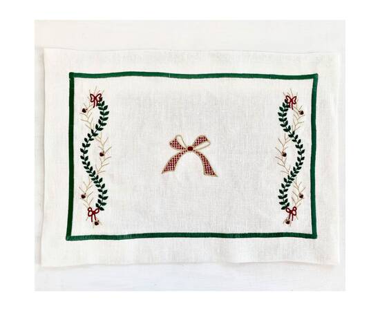 Серветка лляна 34x48 LiMaSo (SRLVB18), Тип: салфетки, Цвет: зеленый, Форма скатерти: прямоугольная, Размер: 34x48, изображение 2