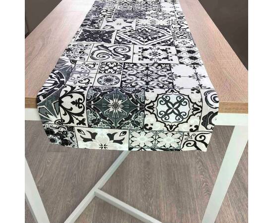Дорожка 120х40 Milan Прованс (023552), Тип: дорожки (раннеры), Цвет: графитовый, Форма скатерти: прямоугольная, Размер: 40x120, изображение 2