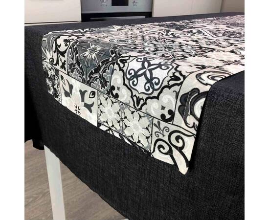 Дорожка 120х40 Milan Прованс (023552), Тип: дорожки (раннеры), Цвет: графитовый, Форма скатерти: прямоугольная, Размер: 40x120, изображение 3