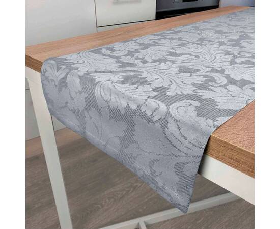 Дорожка Сяйво Сіре срібло 40x140 Прованс (024521), Тип: дорожки (раннеры), Цвет: серый, Форма скатерти: прямоугольная, Размер: 40x140, изображение 3