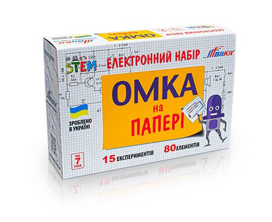 Електронний конструктор Омка на папері BitKit, изображение 3