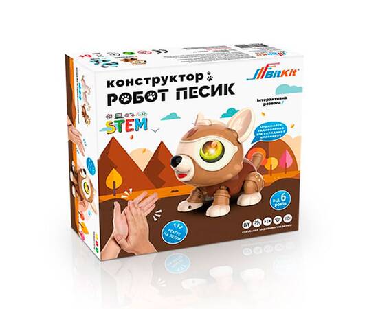 Песик розумний робот конструктор BitKit, изображение 4