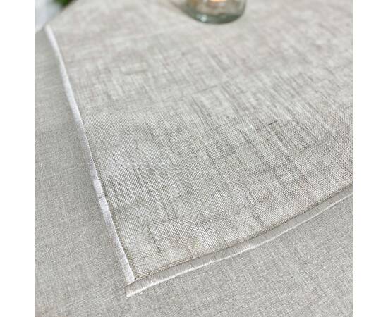 Скатертина лляна 85x85 LiMaSo (SKLB24D1-85), изображение 3