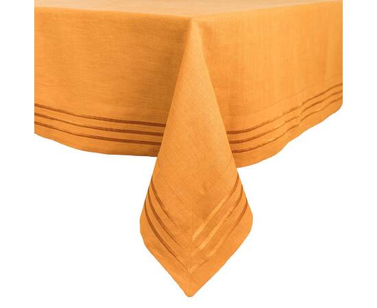 Скатертина лляна 140x240 LiMaSo (SKLB29-240), Тип: скатерти, Цвет: оранжевый, Форма скатерти: прямоугольная, Размер: 140x240, изображение 2