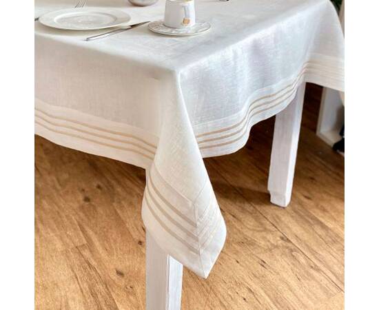 Скатертина лляна 85x85 LiMaSo (SKLB30D-85), изображение 4