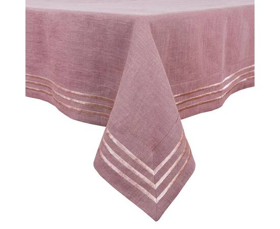 Скатертина лляна 140x180 LiMaSo (SKLB31-180), Тип: скатерти, Цвет: фиолетовый, Форма скатерти: прямоугольная, Размер: 140x180, изображение 2
