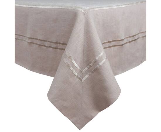 Скатертина лляна 70х70 LiMaSo (SKLB33-70), Тип: скатерти, Цвет: кремовый, Форма скатерти: квадратная, Размер: 70x70, изображение 2