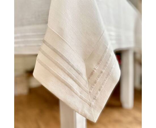 Скатертина лляна 146x146 LiMaSo (SKLB34-146), изображение 4