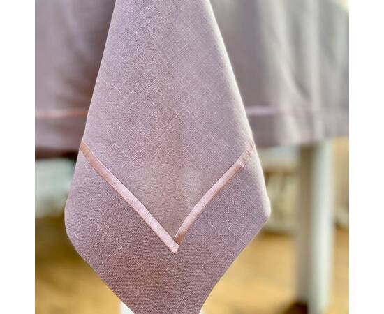 Скатертина лляна 130х200 LiMaSo (SKLB35-180), изображение 3