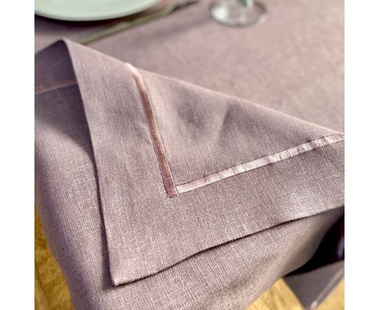 Скатертина лляна 130х200 LiMaSo (SKLB35-180), изображение 4