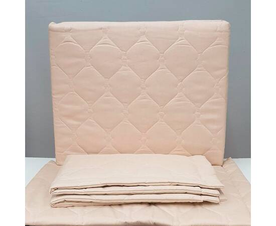 Покрывало стеганое 240x260 с наволочками 50х70 KARE BEJ Zeron (18048), Цвет: бежевый, Размер: 240x260, изображение 2