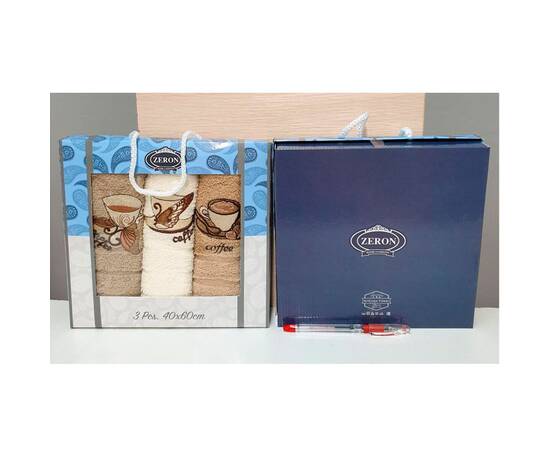 Кухонні махрові рушники 30x50 3шт. Nilteks (18316), зображення 2