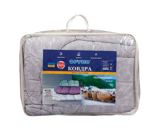 Одеяло 172х205 с искусственного лебяжьего пуха Silver Swan_demi Руно (316.52_Silver Swan_demi), Сезонность: демисезонное, Размер: 172x205, изображение 5