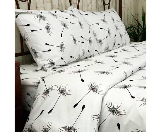 Пододеяльник 205х225 бязевая Руно (67.114Б_Fly white), Цвет: белый, Тип: пододеяльники, Размер: 205x225, изображение 3