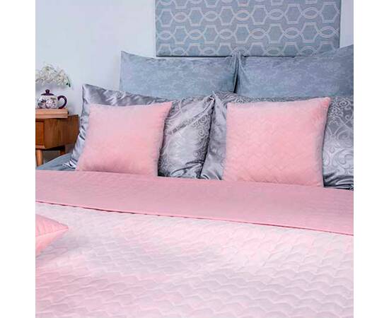 Подушка 40х40 декоративная Velour Rose Руно (311.55_Rose), Цвет: розовый, Размер: 40x40, изображение 3