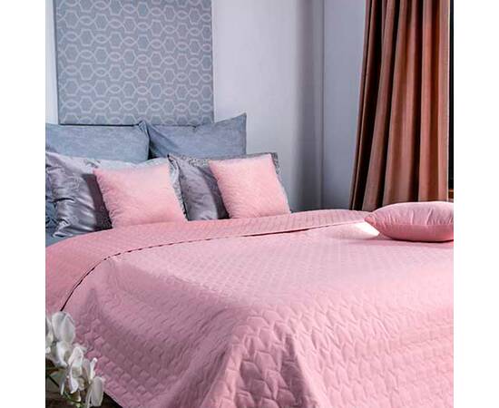 Декоративное покрывало VeLour 180х220 Rose Руно (340.55_Rose), Цвет: розовый, Размер: 180x220, изображение 3
