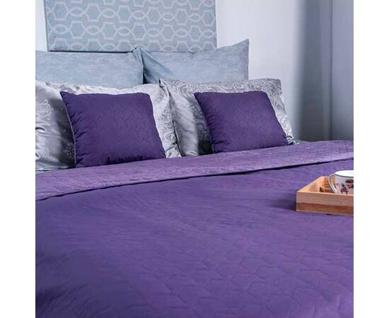Декоративне покривало VeLour 220х240 Violet Руно (330.55_Violet), Основний колір: фіолетовий, Розмір: 220x240, зображення 2