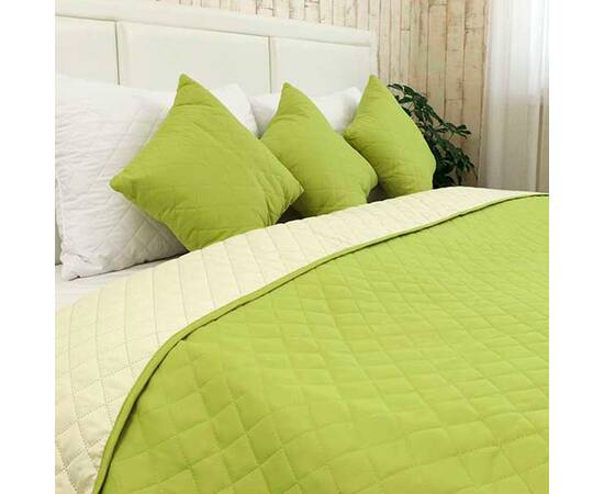 Покрывало 220х240 микрофайбер Астурия Руно (330.52У_Астурія), Цвет: салатовый, Размер: 220x240, изображение 3