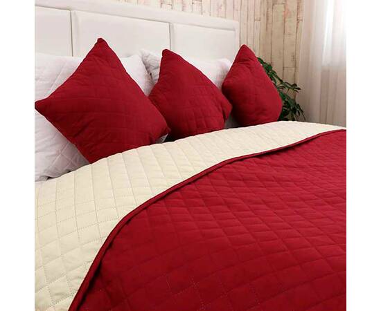 Покривало 150х212 микрофайбер Гранада Руно (360.52У_Гранада), Цвет: красный, Размер: 150x212, изображение 3