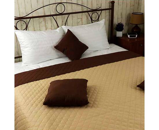 Покрывало 150х212 Chocolate ромб Руно (360.52У_Chocolate ромб), Цвет: шоколадный, Размер: 150x212, изображение 4