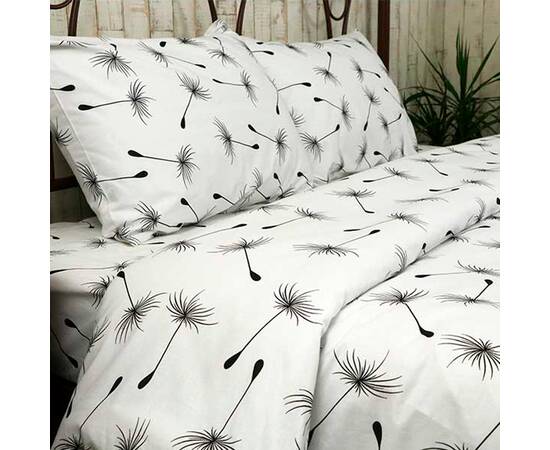 Простыня 143х215 бязь набивная Руно (71.114Б_Fly white), Цвет: белый, Тип: простыни, Размер: 143x215, изображение 3