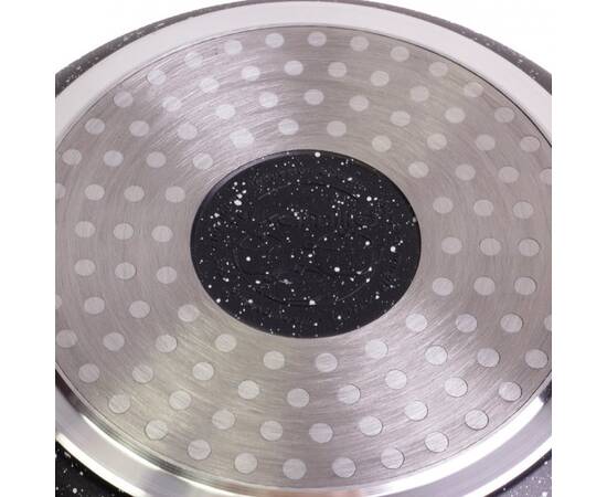 Каструля 24x16, 5cm Kamille (4407), Тип: каструля висока, Об'єм: 6,2 л, Колір: чорний, зображення 3