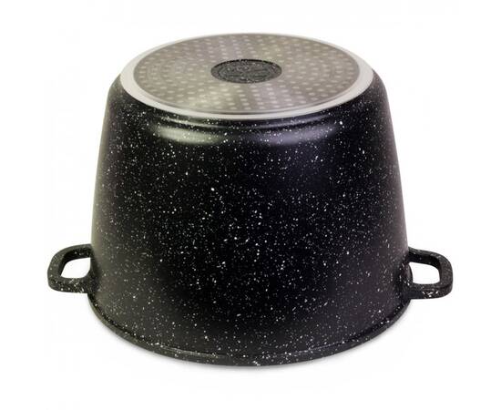 Кастрюля 28x20cm Kamille (4408), Тип: кастрюля высокая, Объем: 10 л, Цвет: черный, изображение 3