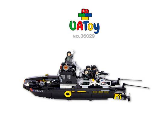 Конструктор UAToy 36029 Корабль группы S.W.A.T. 771 дет., изображение 5