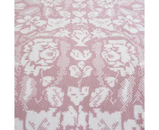 Плед La Modno 180x220 Rose Pink-Ecru (200191), Основний колір: рожевий, Розмір: 180x220, зображення 2