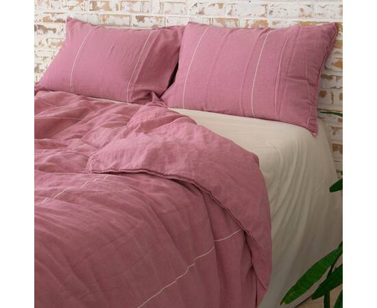 Постельное белье La Modno 160x220 Massimo Pink (200205), Размер: полуторный 160х220, Основной цвет: розовый, изображение 2