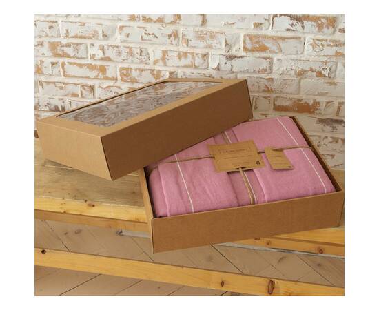 Постельное белье La Modno 160x220 Massimo Pink (200205), Размер: полуторный 160х220, Основной цвет: розовый, изображение 4