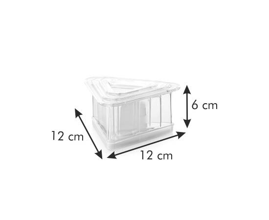 Форми PRESTO FoodStyle, трикутники, 3 шт. TESCOMA (422216), зображення 2