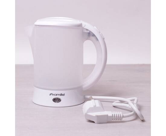 Чайник 0.6л електричний Kamille (1718A), зображення 2
