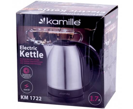 Чайник 1,7л електричний Kamille (1722), зображення 6