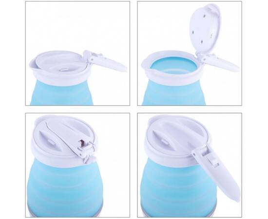 Чайник електричний силіконовий 0,8 л. Kamille (1724), зображення 3