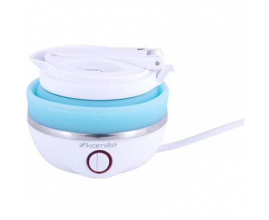 Чайник електричний силіконовий 0,8 л. Kamille (1724), зображення 4