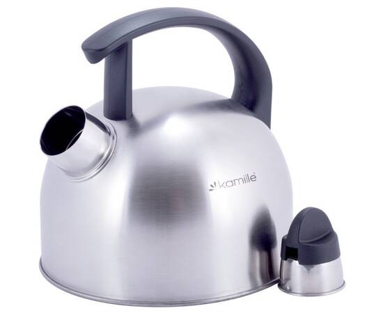 Чайник 1.5л зі свистком Kamille (1080), зображення 2